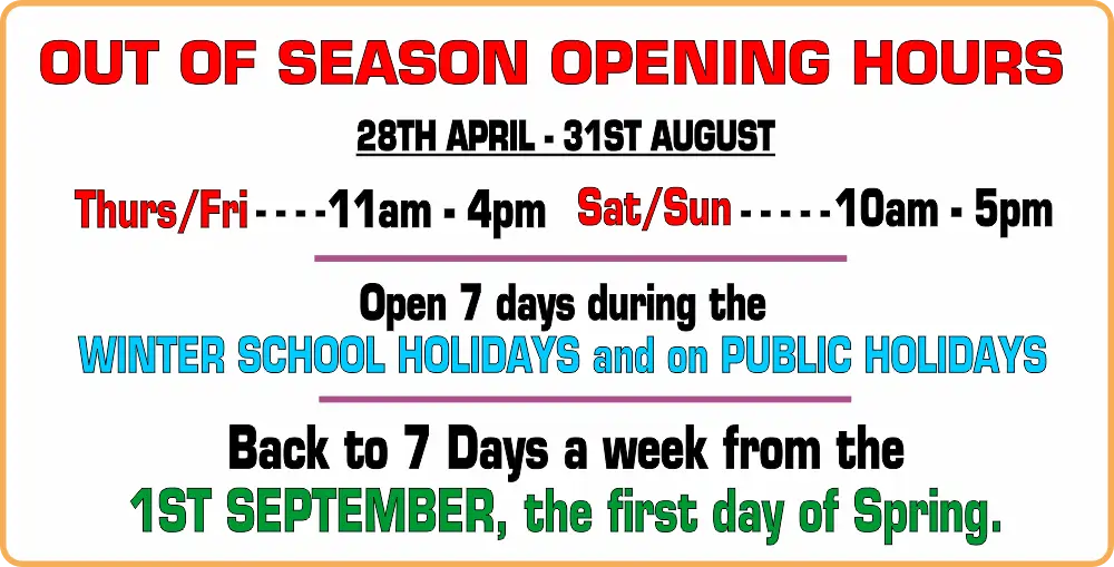 Open Everyday 10am - 5.30pm