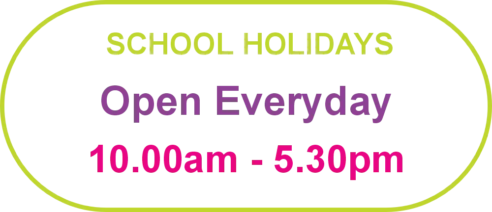 Open Everyday 10am - 5.30pm