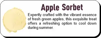 Dairy Free - Apple Sorbet