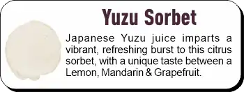 Dairy Free - Yuzu Sorbet