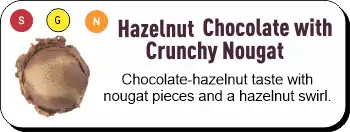 Hazelnut Chocolate with Crunchy Nougat