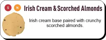 Irish Cream & Scorched Almonds